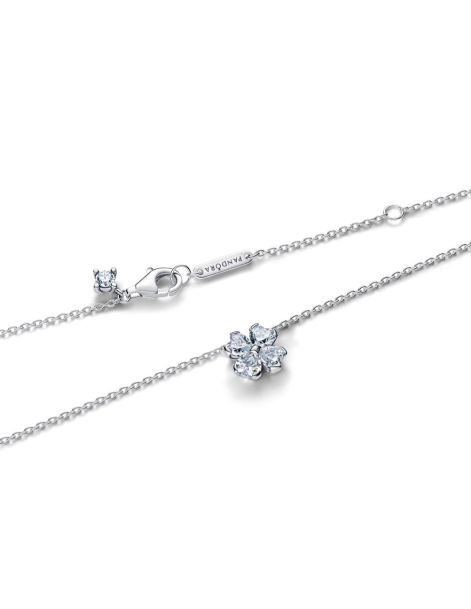 Collar trébol Timeless de plata P 925 3