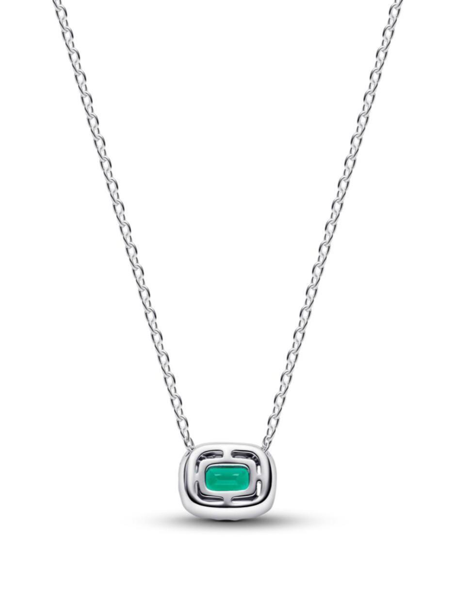 Collar rectangular de plata P 925 4