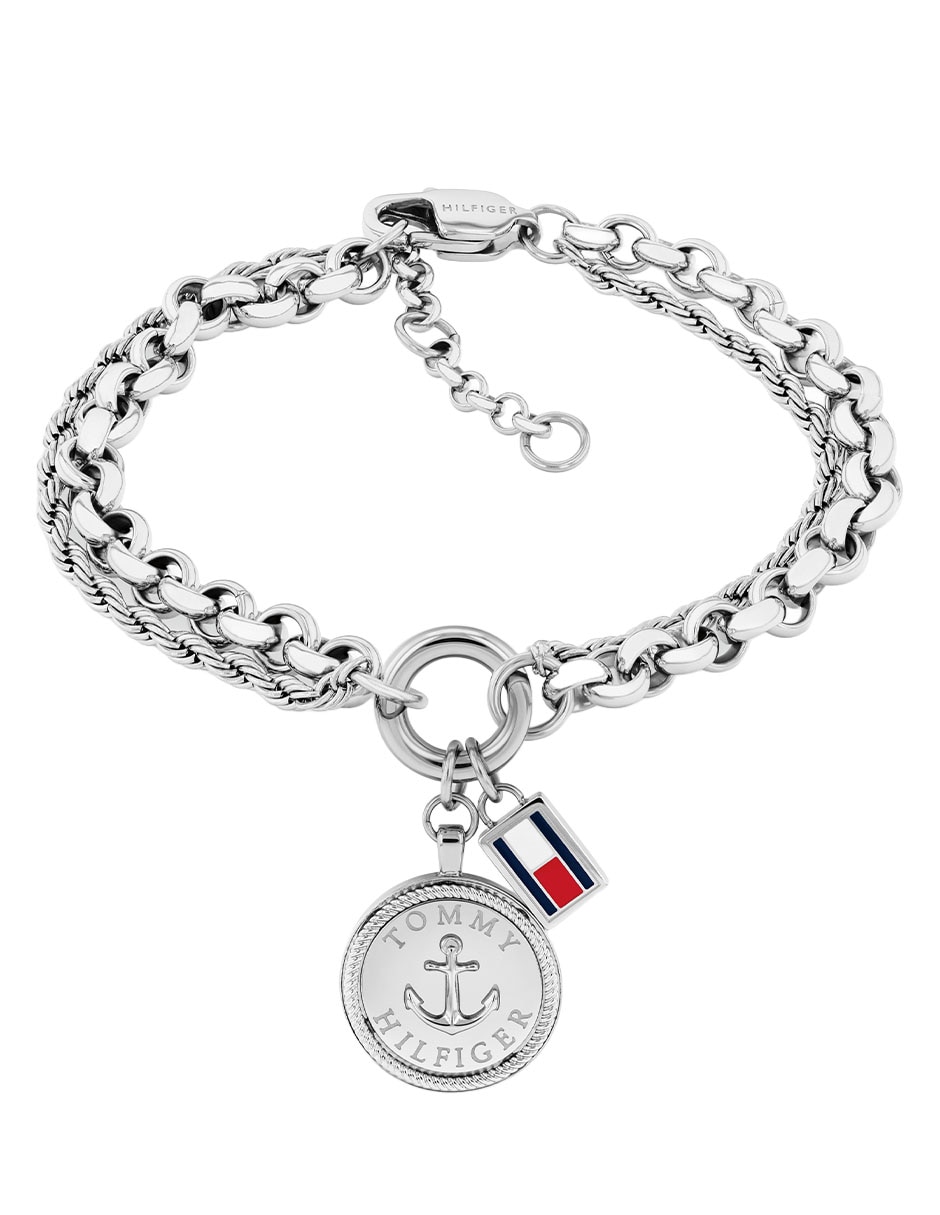 Brazalete Hilfiger Charms acabado brillante Brazalete Hilfiger Charms acabado brillante