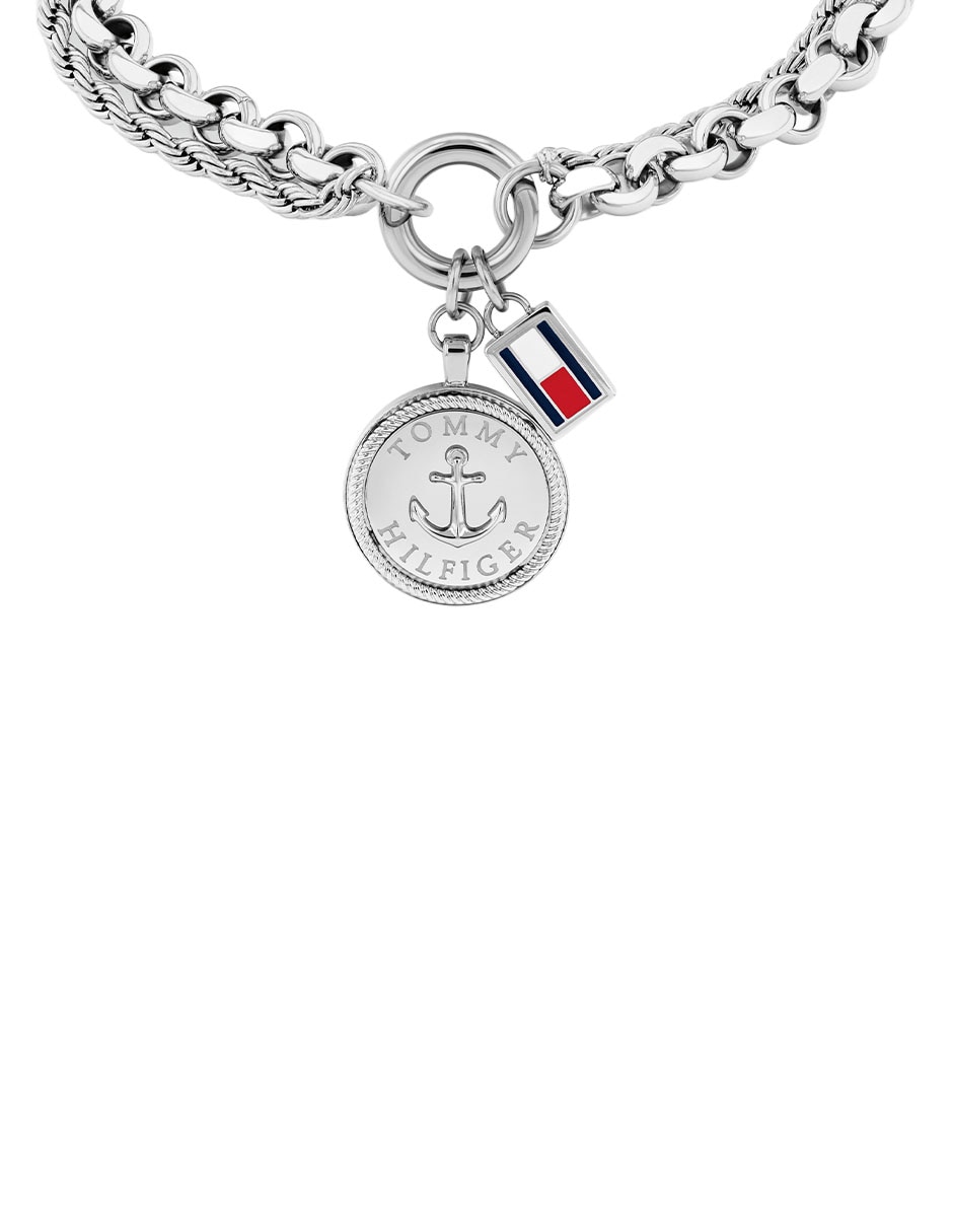 Brazalete Hilfiger Charms acabado brillante 3
