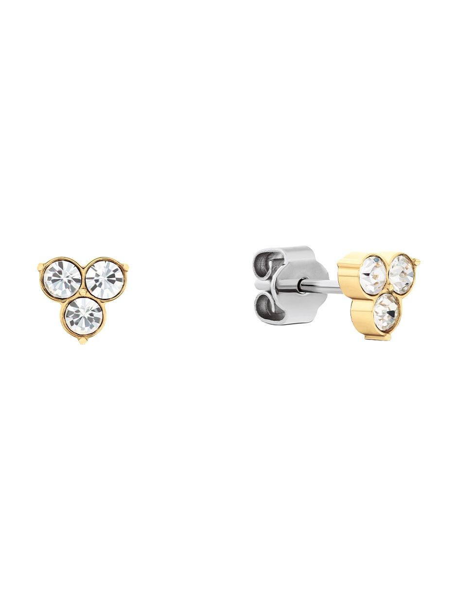 Broqueles Essential Earrings con acabado brillante cristal