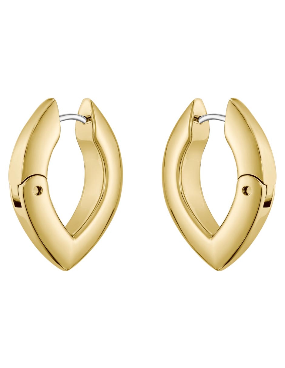 Aretes Fiora con acabado brillante 2