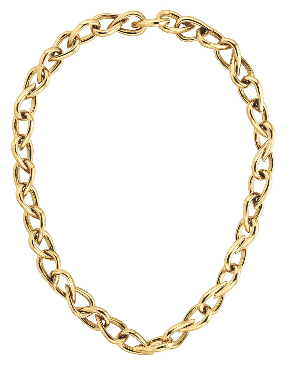 Collar de eslabones Ck Sculptured Drops 3