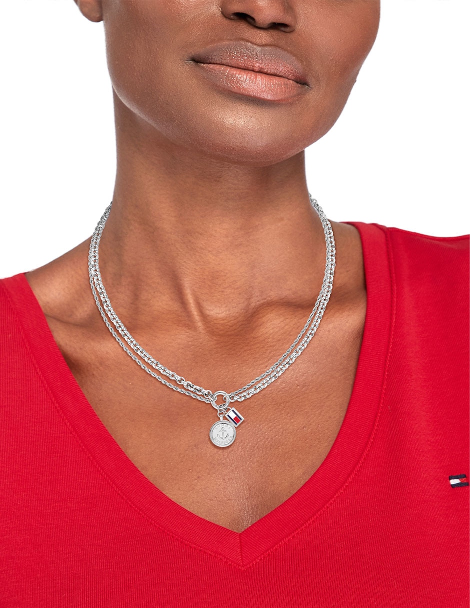 Collar de varios hilos Hilfiger Charms 2