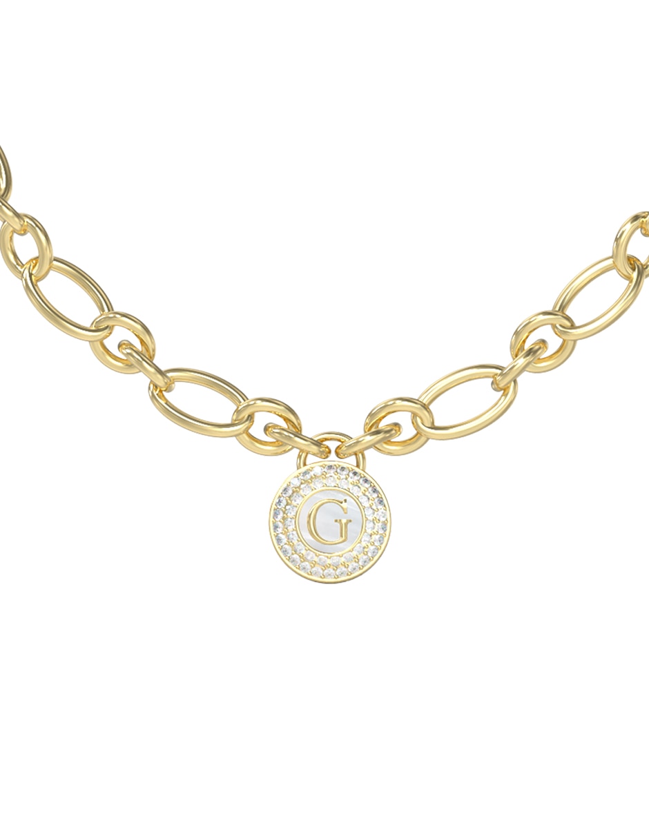 Collar de letra g G Talisman