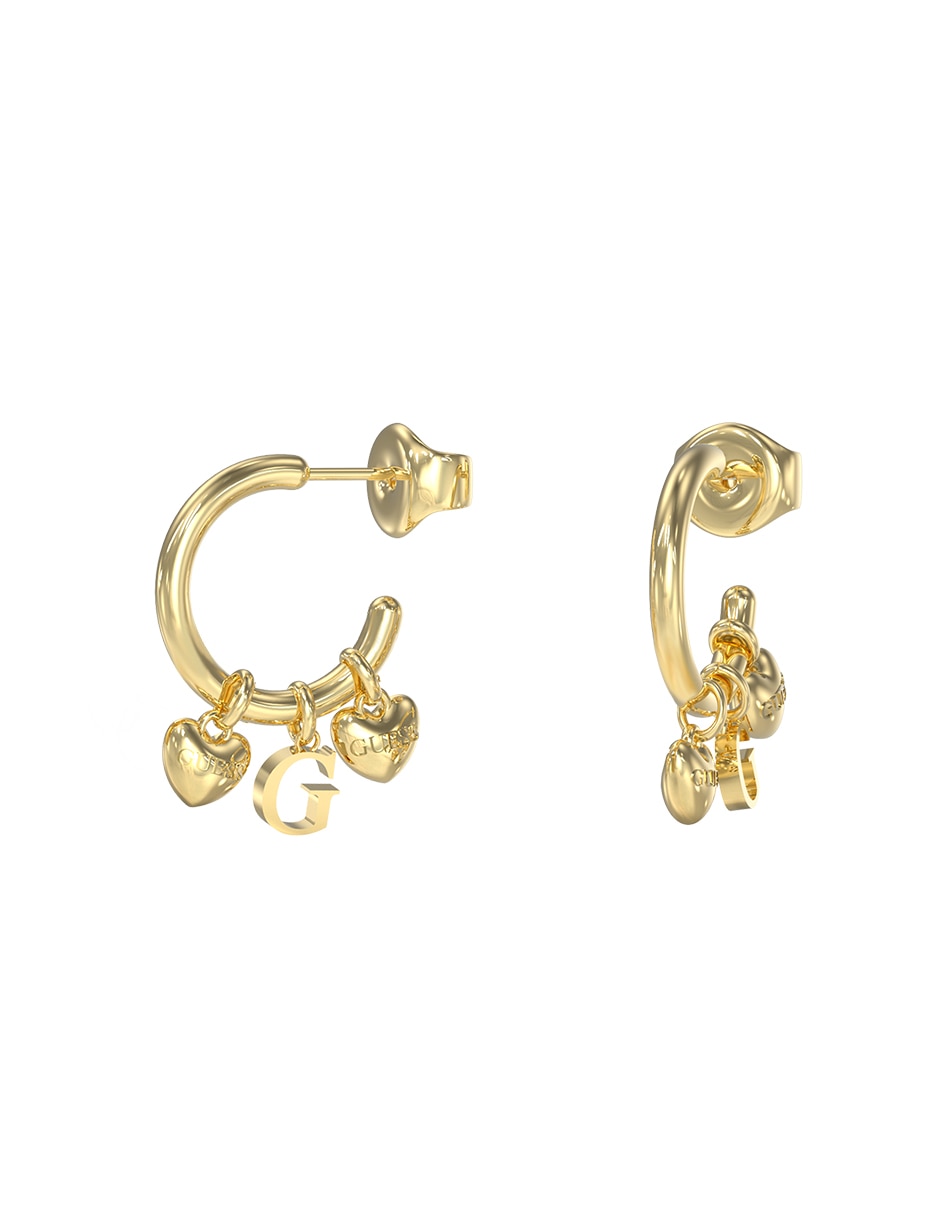 Aretes con acabado brillante