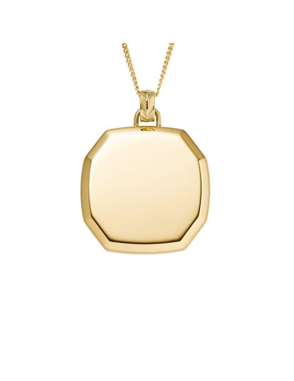 Collar con dije octagonal Harlow