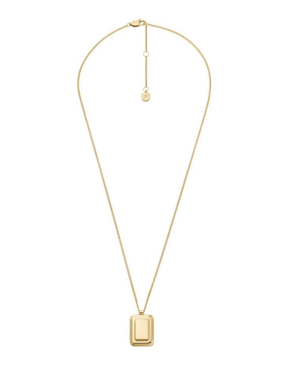 Collar con dije rectangular Raquel