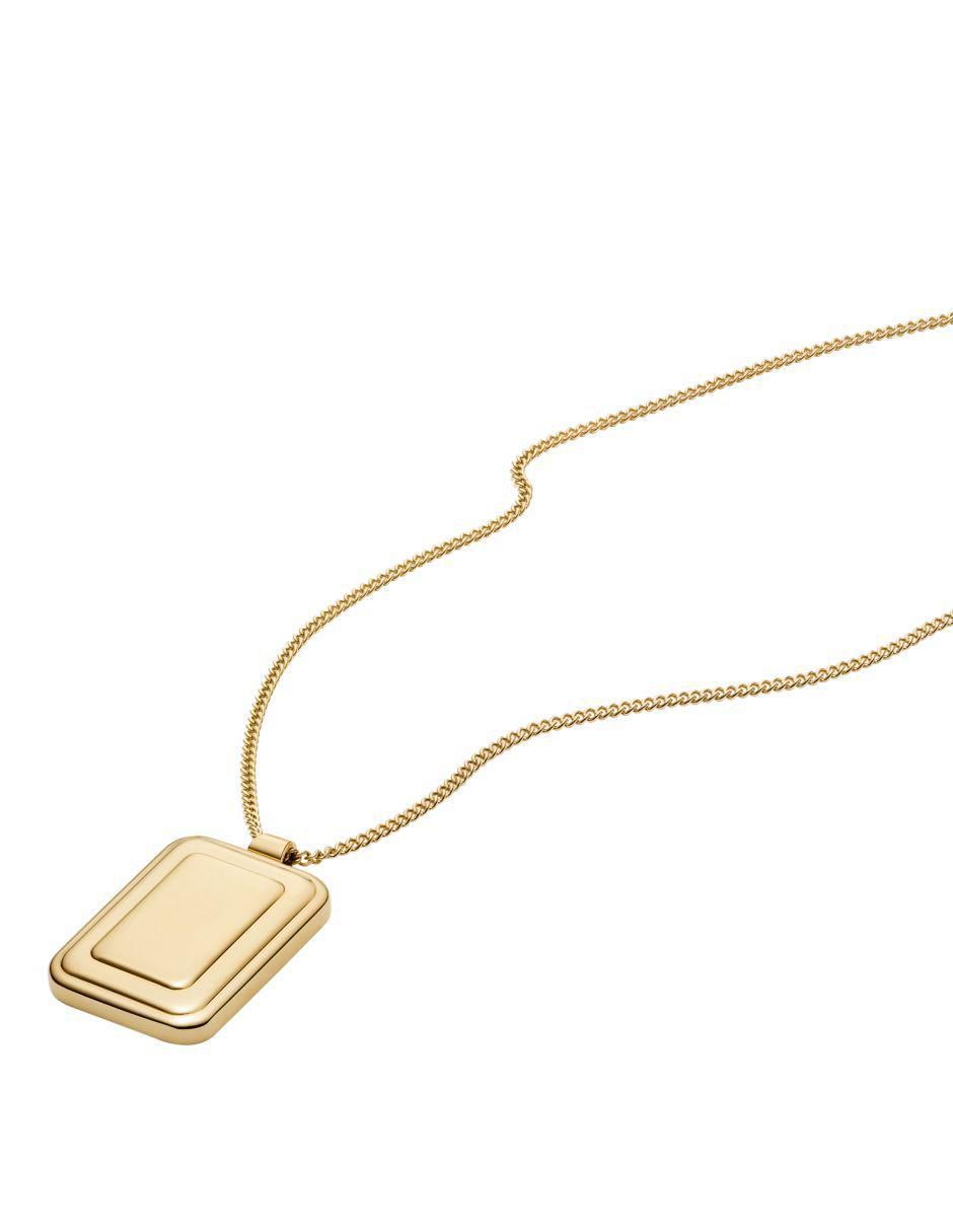 Collar con dije rectangular Raquel