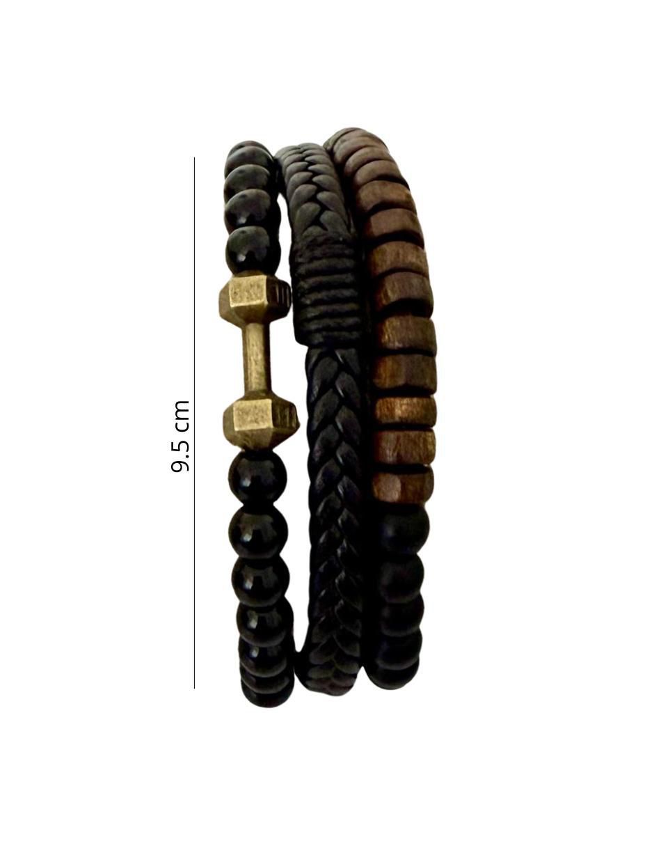 Collar y pulsera circular 7