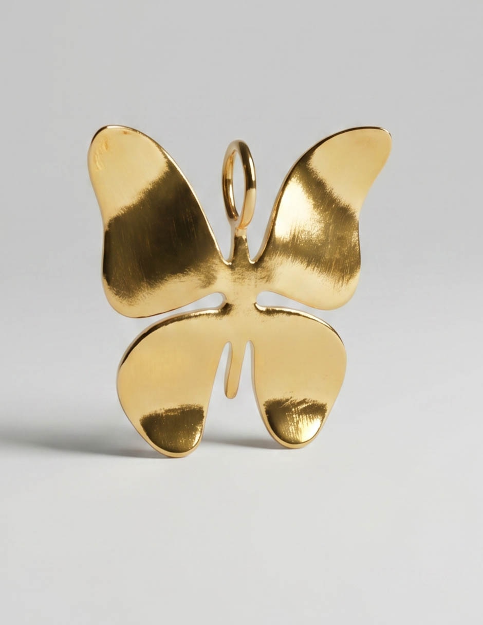 Charm de mariposa apodemia papilio 18 k