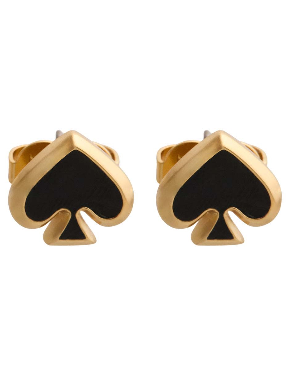 Aretes con acabado baño de oro 12 k