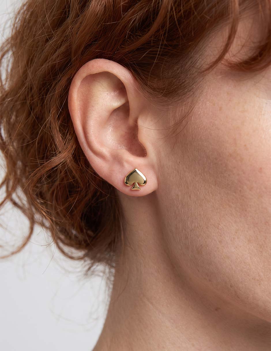 Aretes con acabado brillante 4