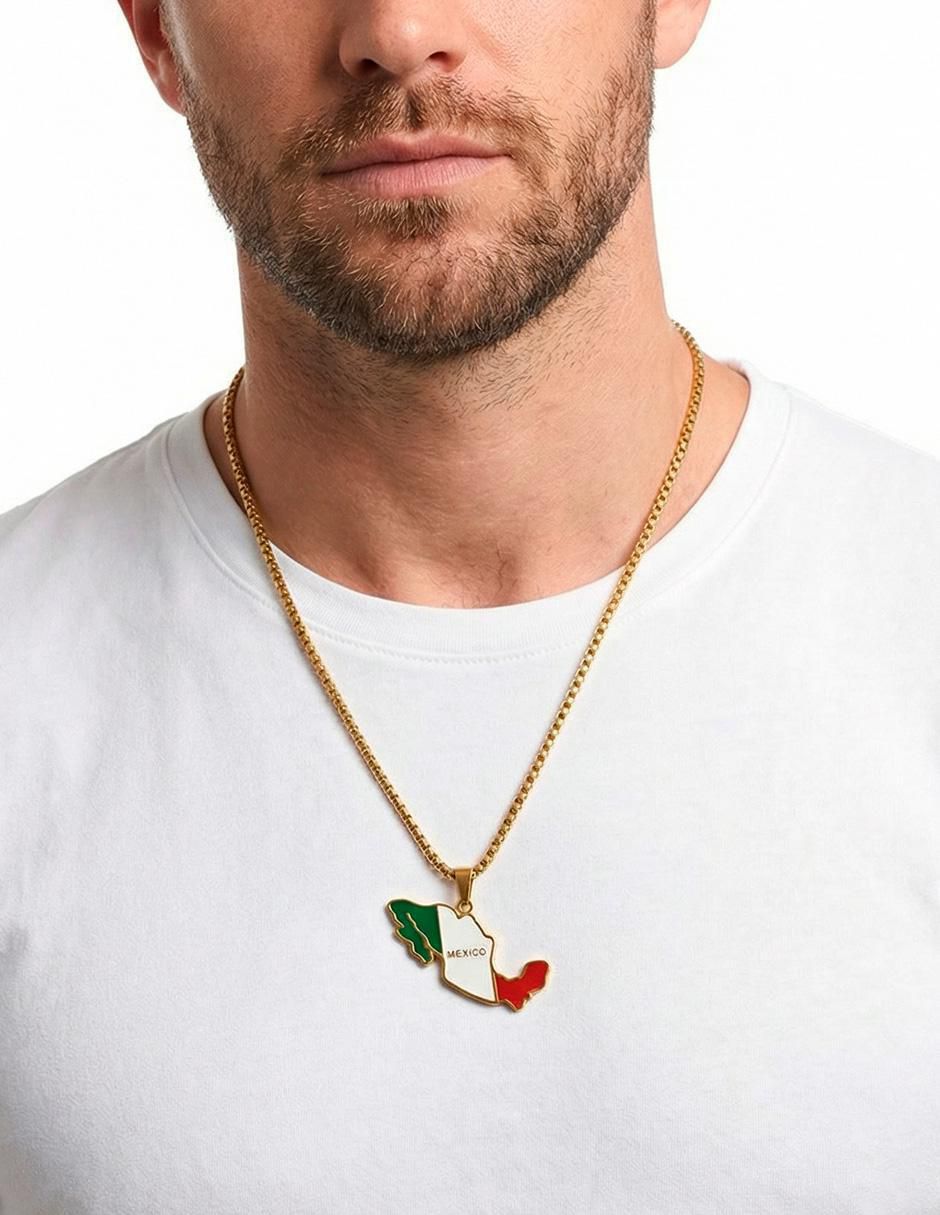 Collar con dije México Querido 3