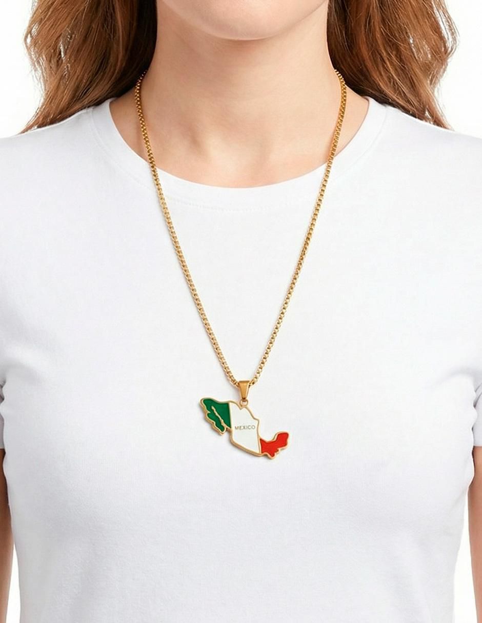 Collar con dije México Querido 4