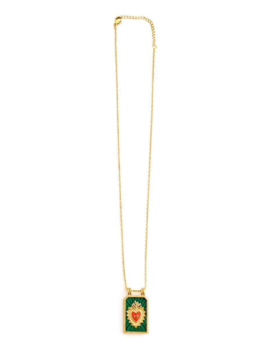 Collar con dije de corazón Joyería con Alma 5