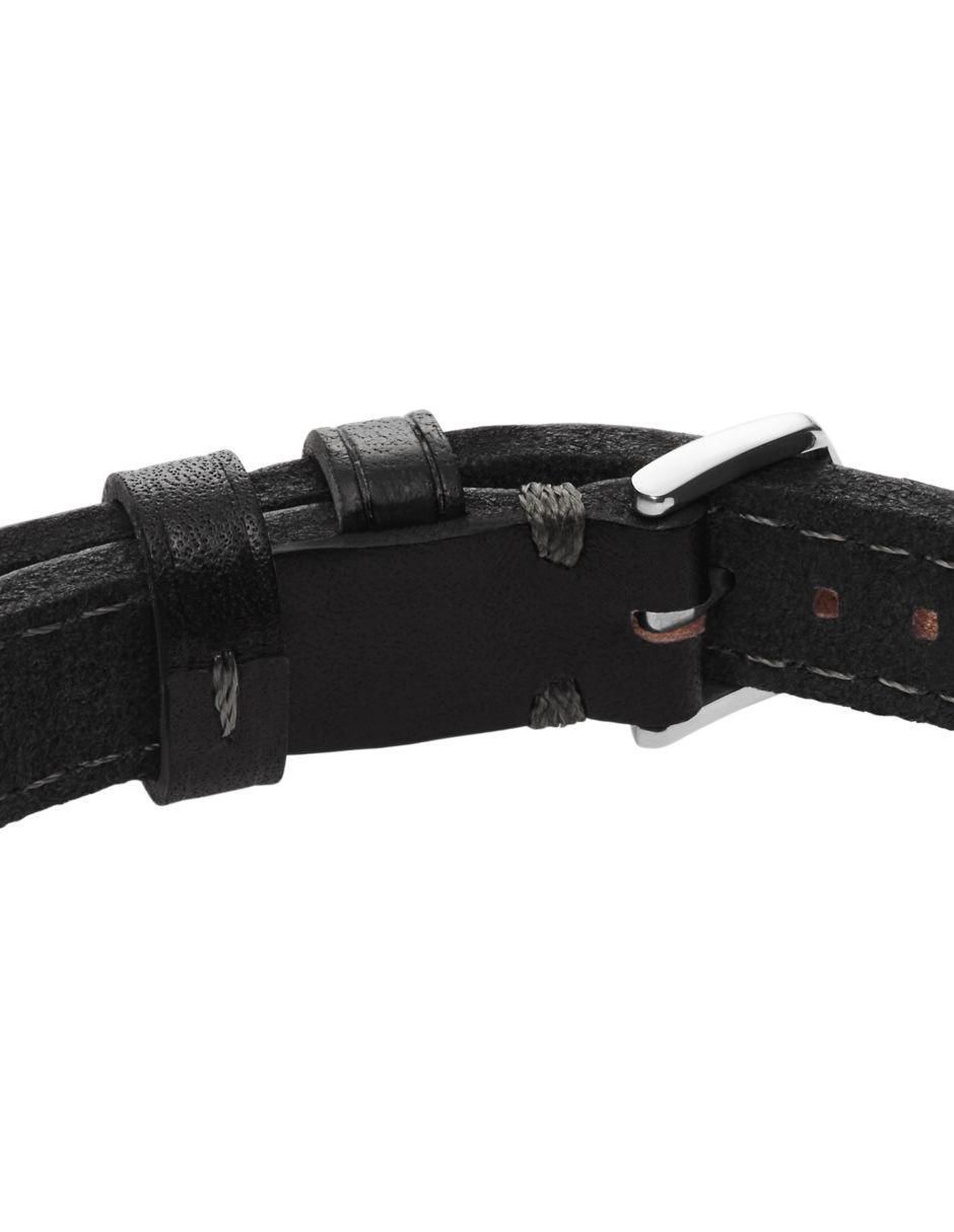 Pulsera de piel Machine acabado mate 3