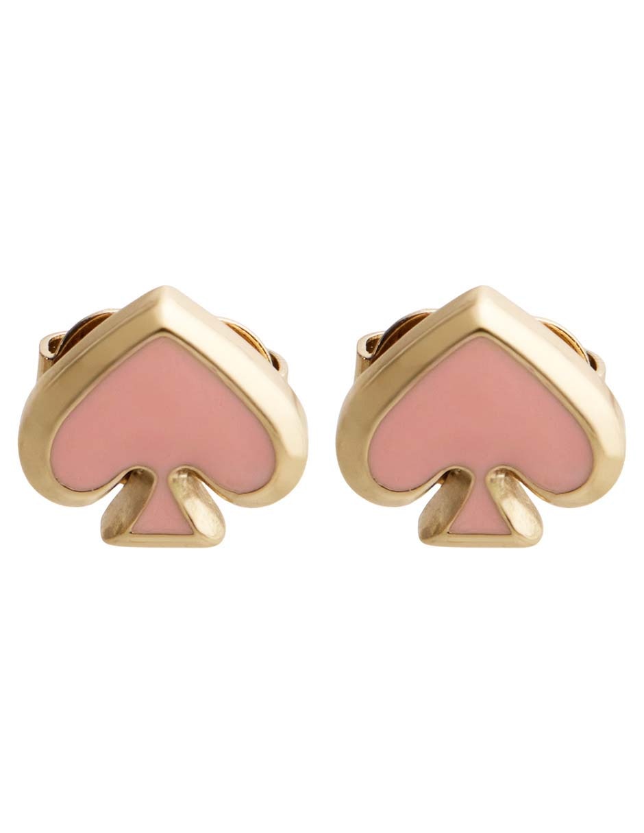 Aretes cortos con acabado brillante 1