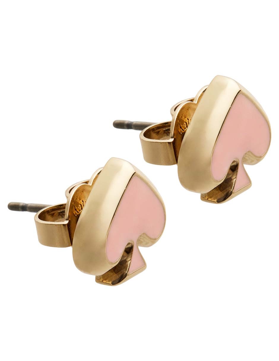 Aretes cortos con acabado brillante 2