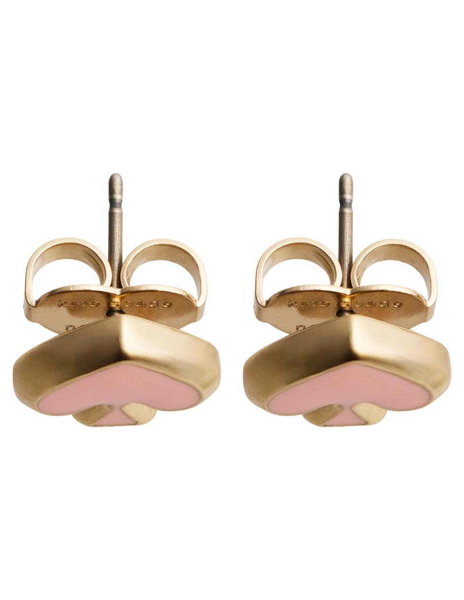 Aretes cortos con acabado brillante 3