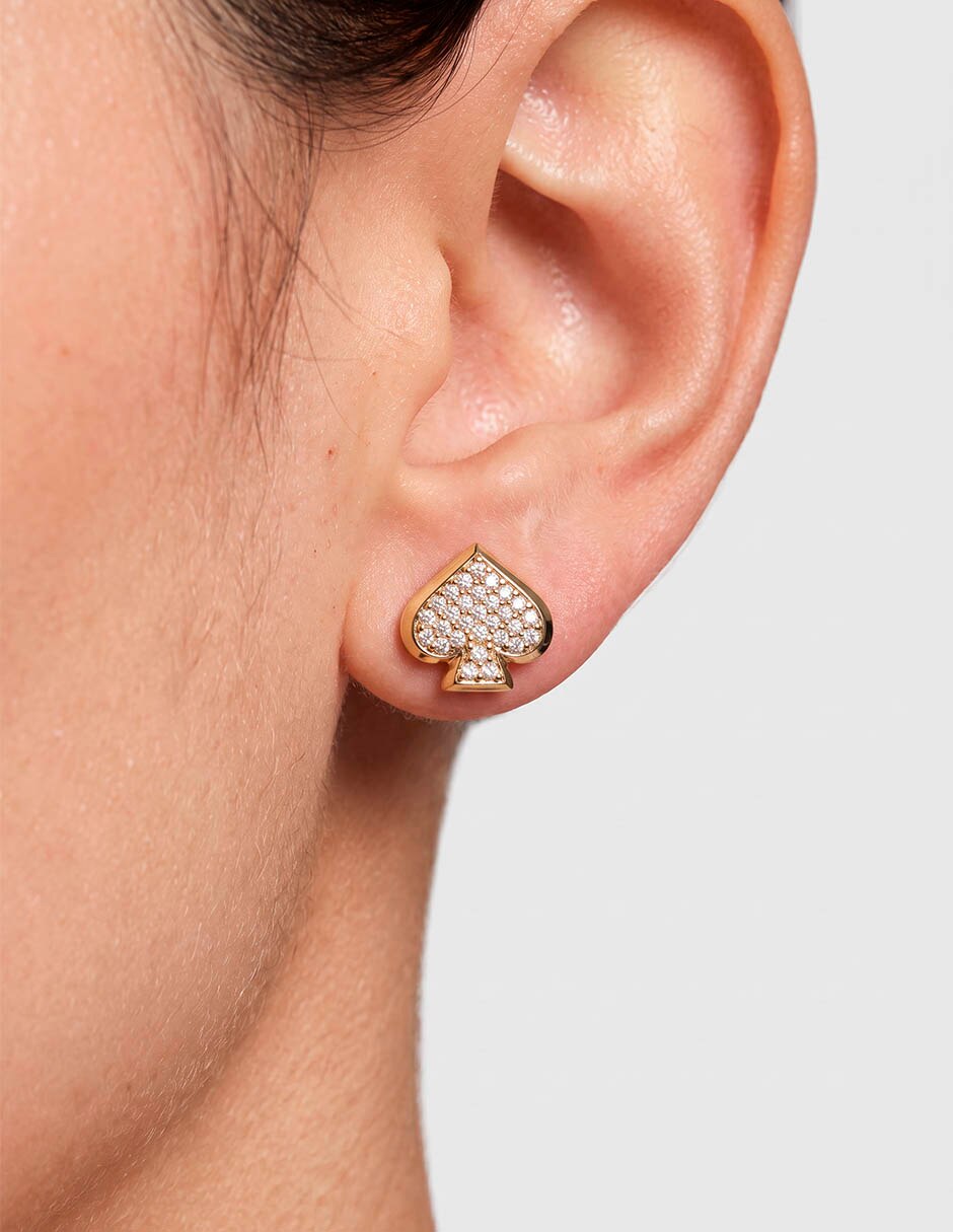 Aretes con acabado pavé 2