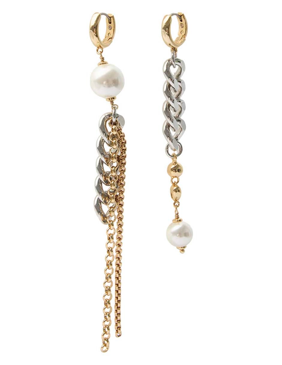 Aretes largos con acabado pulido 4
