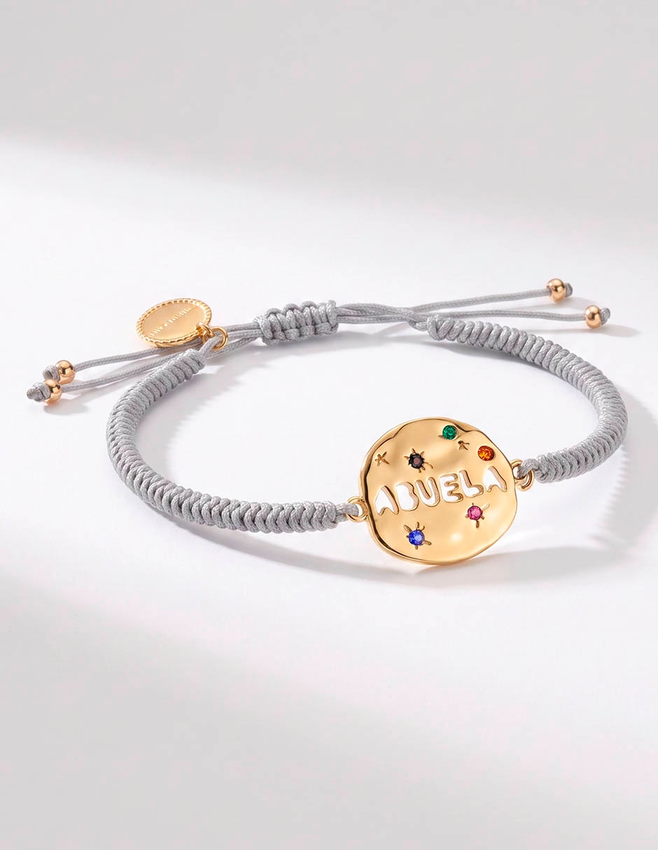 Pulsera con acabado baño de oro 18 k 1