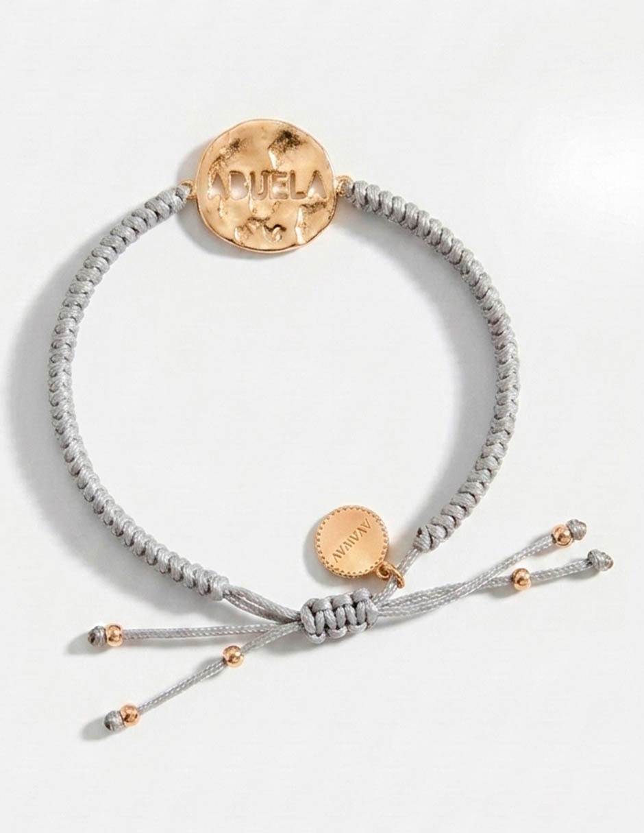 Pulsera con acabado baño de oro 18 k 2