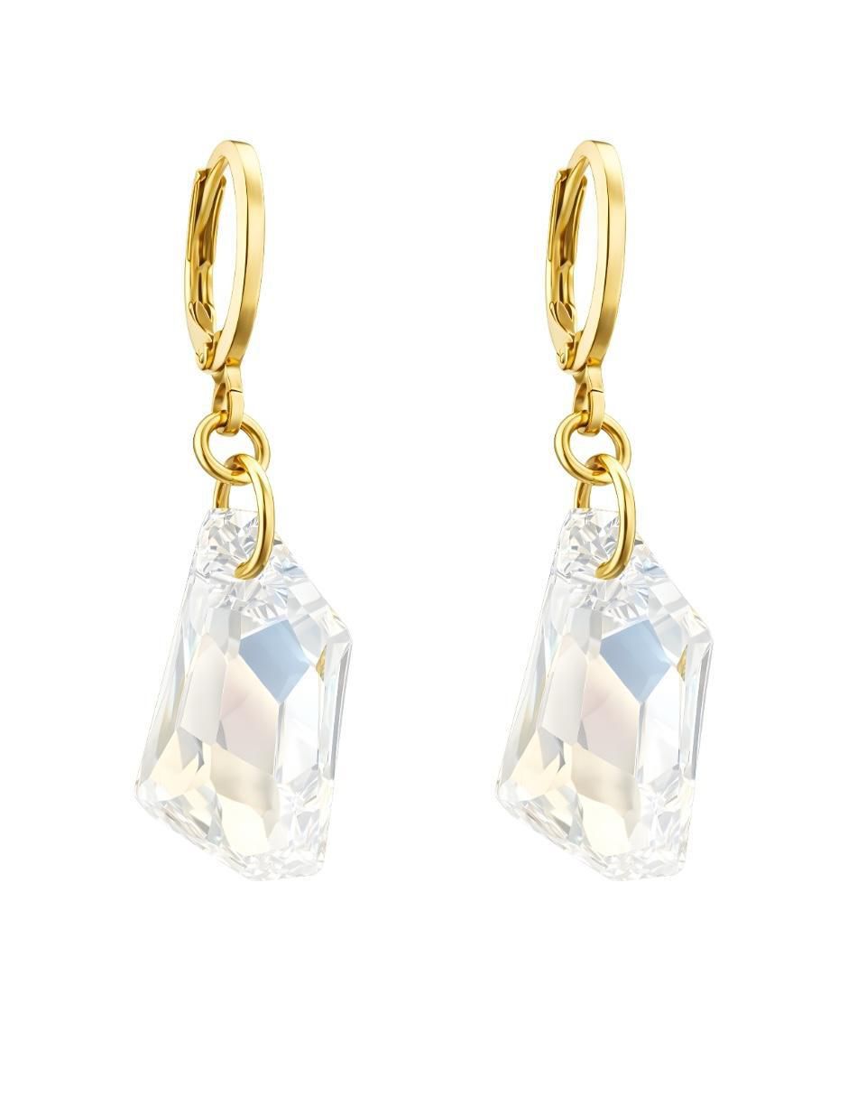 Aretes y collar Aurore 18 k cristal 3