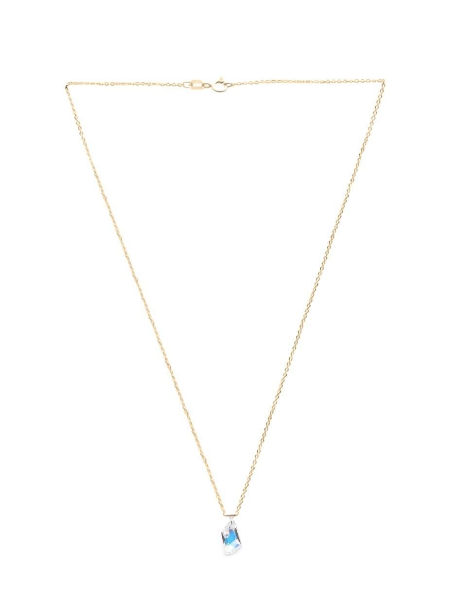 Aretes y collar Aurore 18 k cristal 5