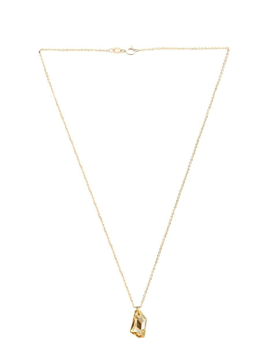Aretes y collar Aurore 18 k cristal 5