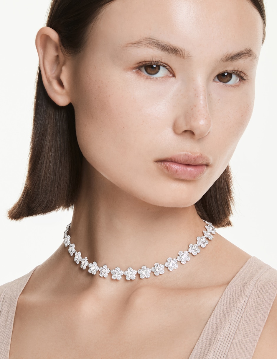 Gargantilla de flor Swarovski Capsule
