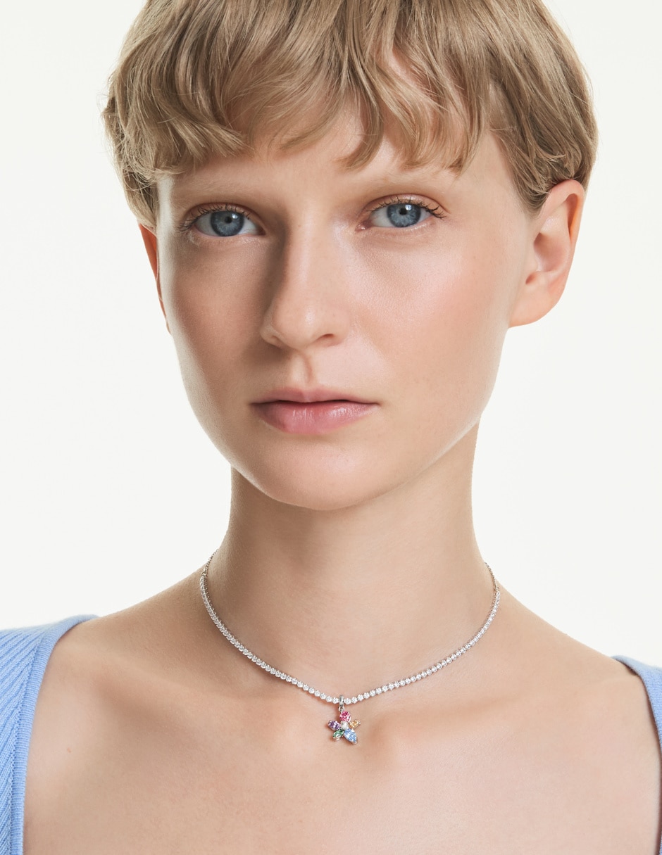 Gargantilla de flor Swarovski Capsule