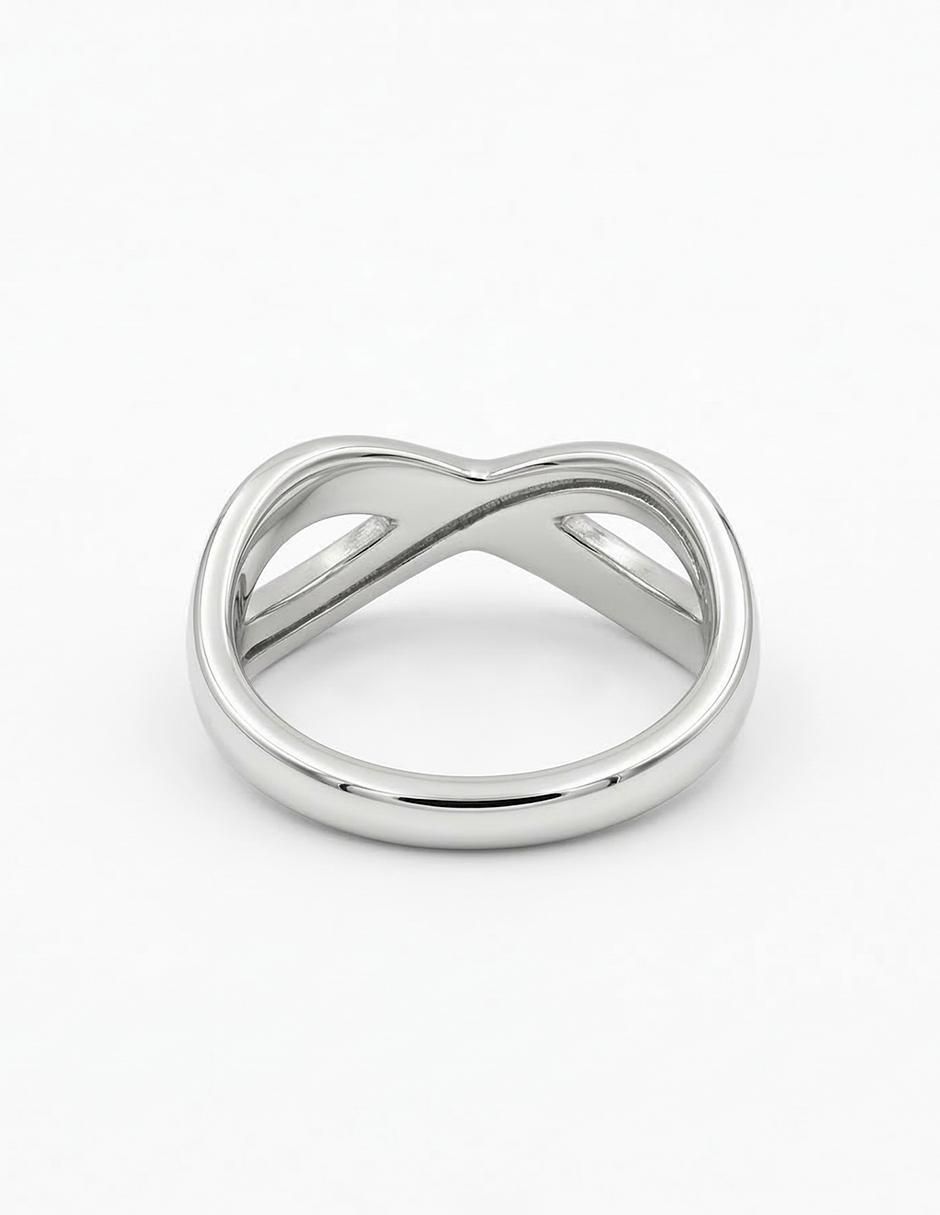 Anillo de infinito Ame Jewelry Glam pop fantasy circonita acabado brillante