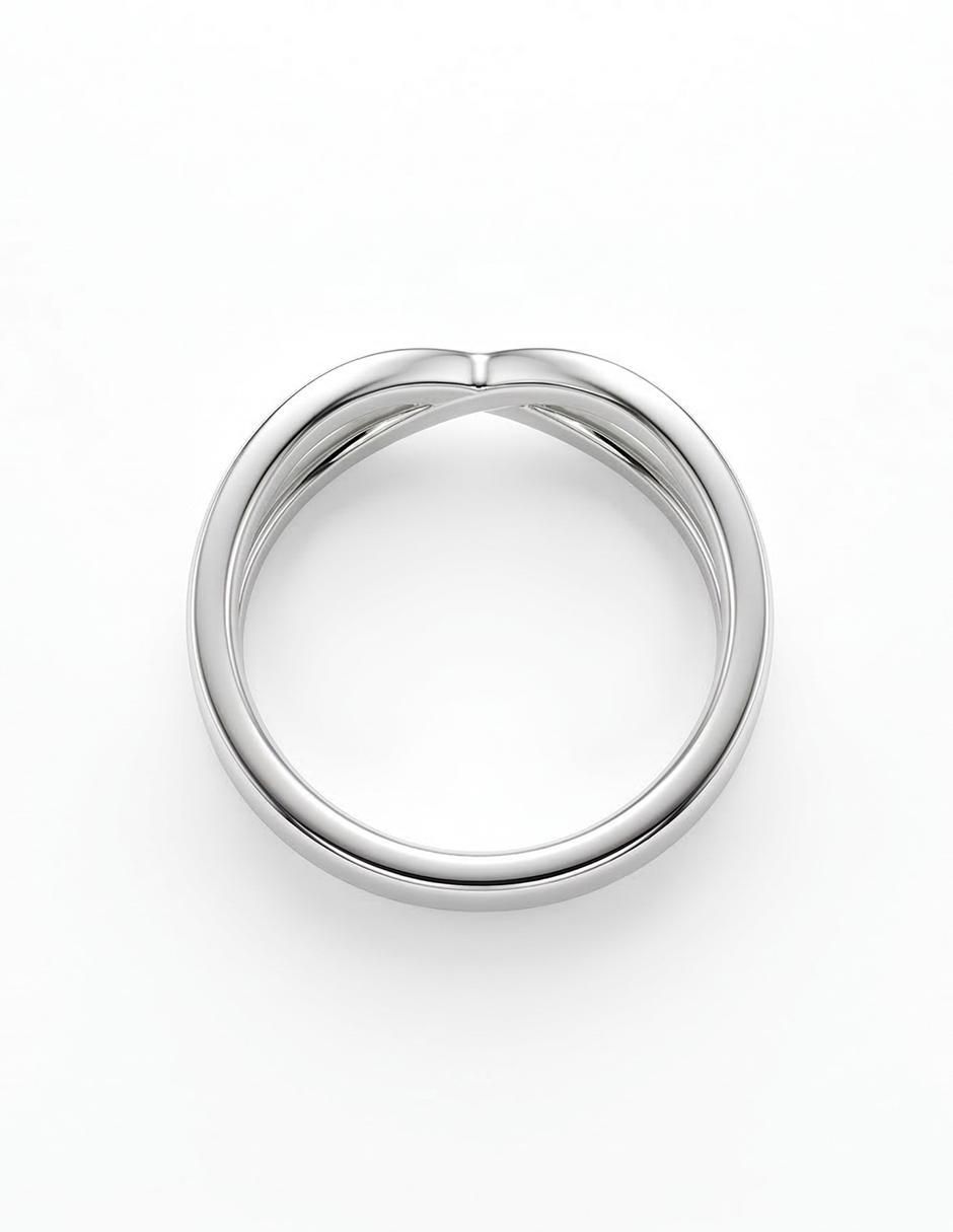 Anillo de infinito Ame Jewelry Glam pop fantasy circonita acabado brillante