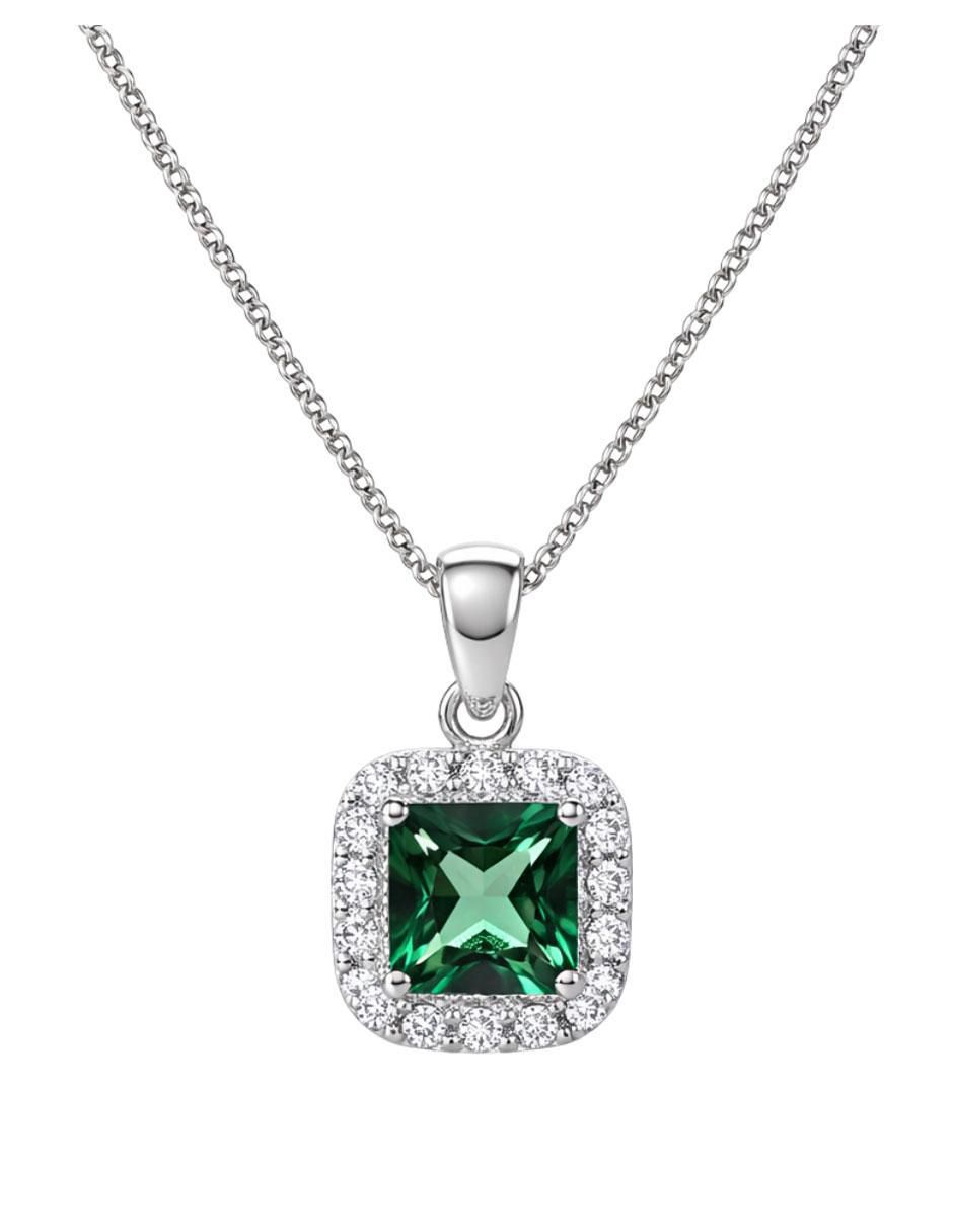 Collar con dije no aplica "de (si aplica)" cuadrada crixus joyeria sin colección "de" plata p 925