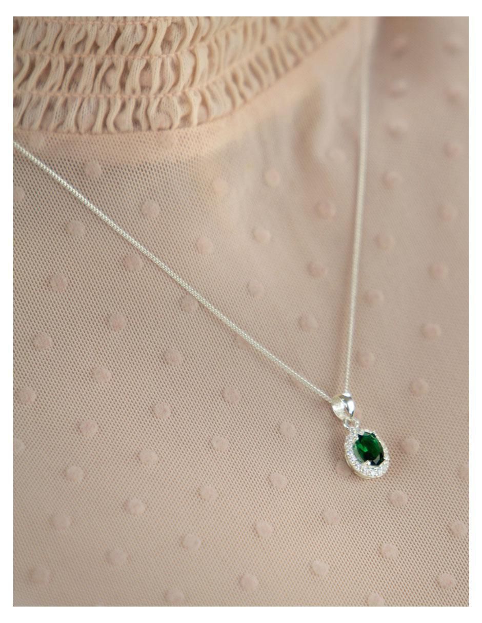 Collar con dije crixus joyeria de plata p 925