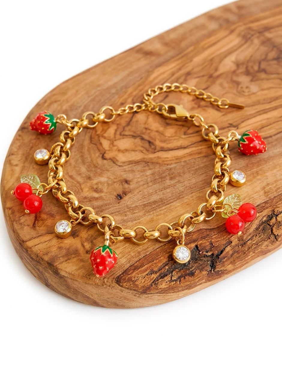 Pulsera Ana Maria Mexico Moda en Tendencia acabado brillante