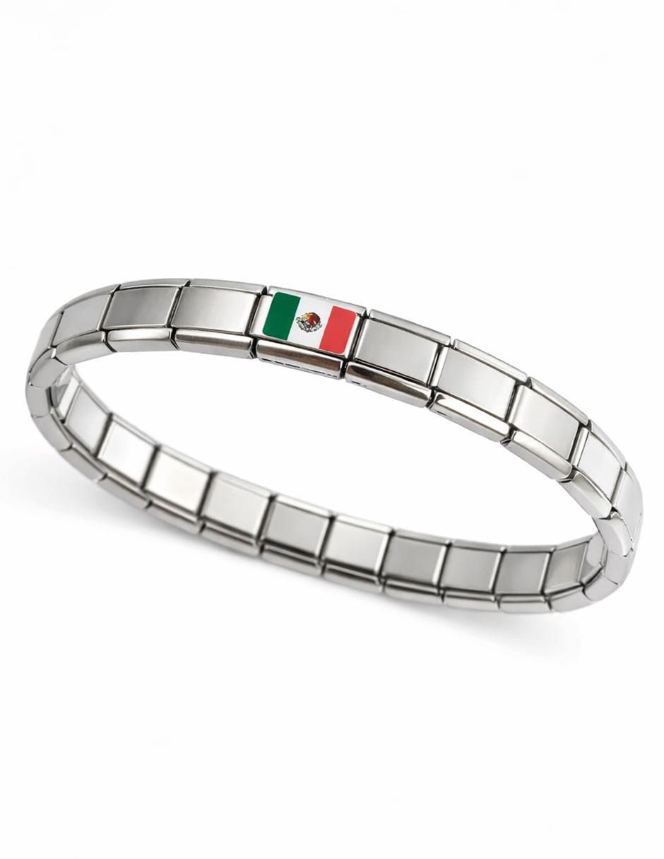 Pulsera México Querido acabado pulido