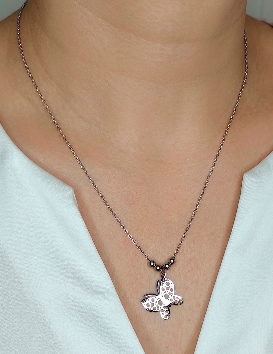 Collar de mariposa ame jewelry glam pop fantasy
