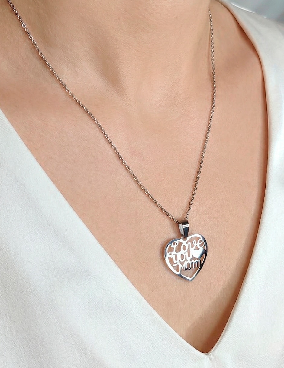 Collar de corazón Ame Jewelry Glam Pop Fantasy