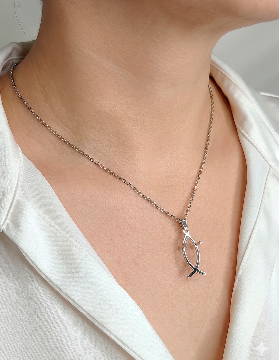 Collar de peces Ame Jewelry Glam Pop Fantasy