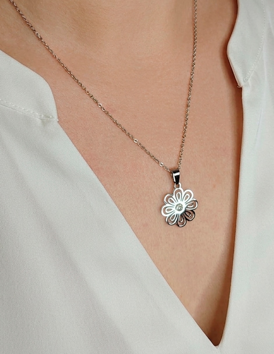 Collar de flor Ame Jewelry glam pop fantasy