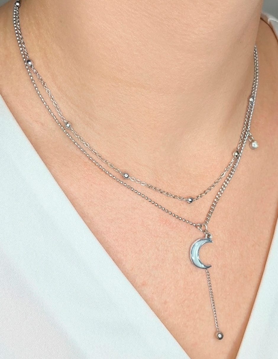 Collar de luna Ame Jewelry Glam Pop Fantasy