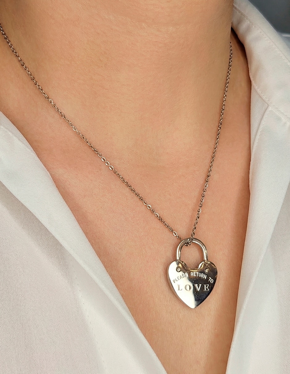 Collar de corazón Ame Jewelry Glam Pop Fantasy