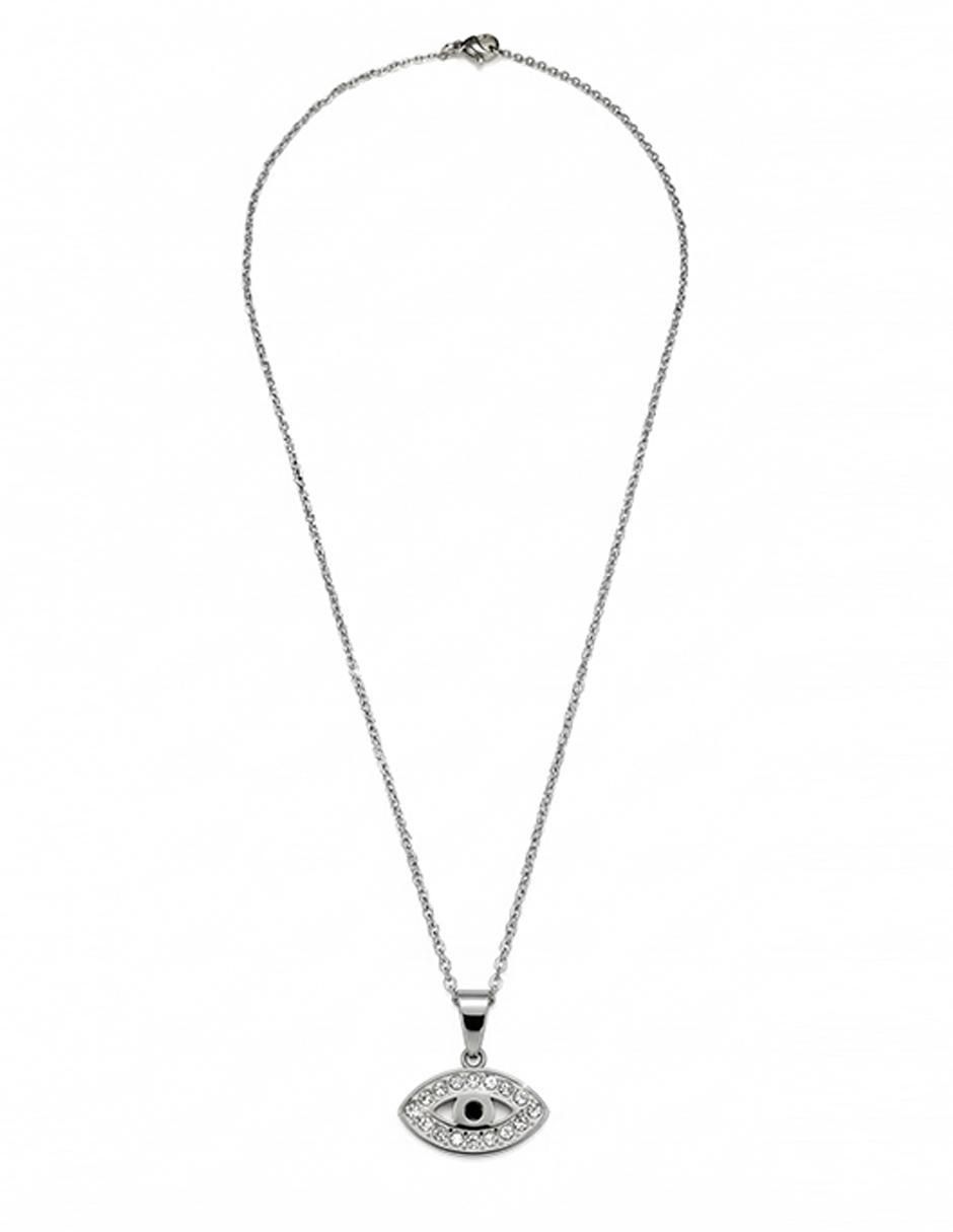 Collar de ojo Ame jewelry Glam pop fantasy de acero inoxidable