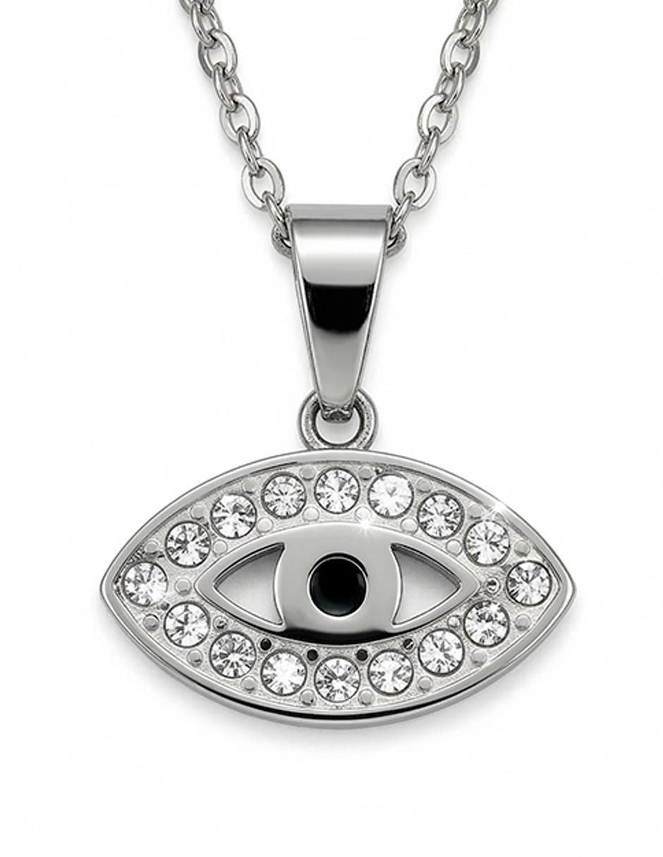 Collar de ojo Ame jewelry Glam pop fantasy de acero inoxidable