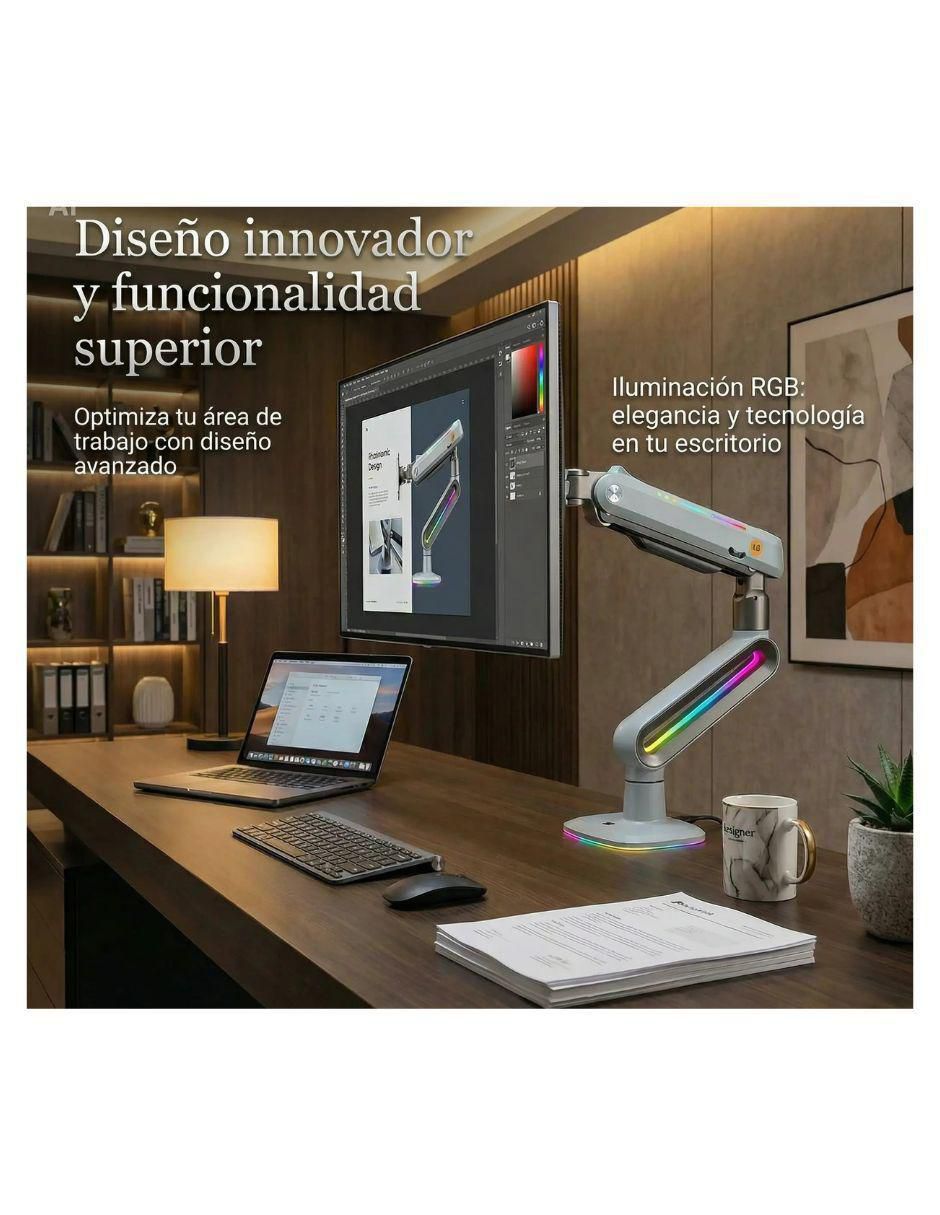 soporte para monitor articulado 32 pulgadas 3