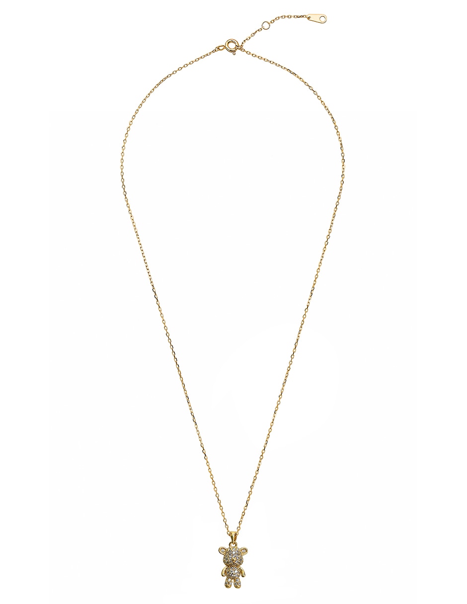 Collar de oso de plata p 925 3