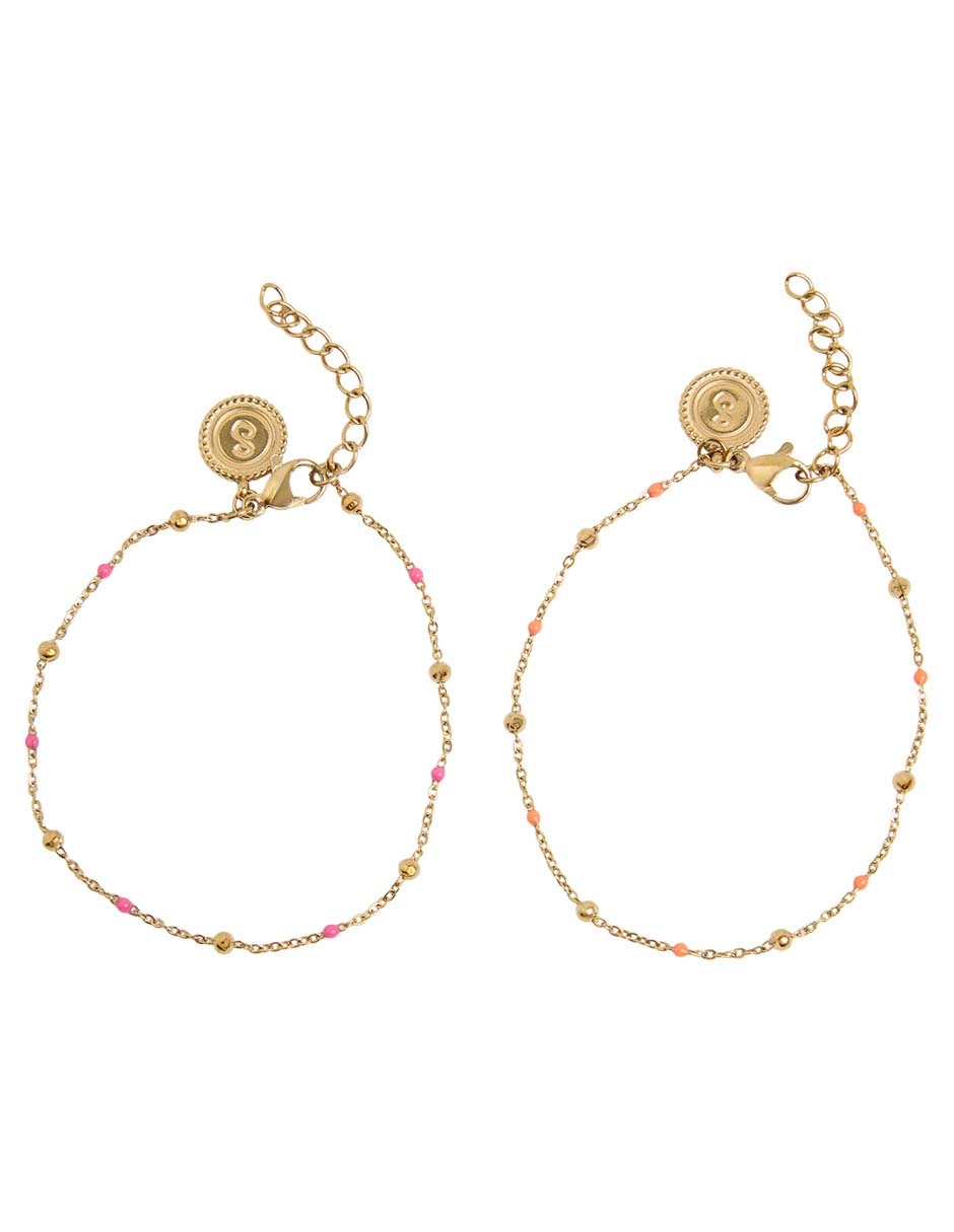 Pulsera baño de oro 18 K